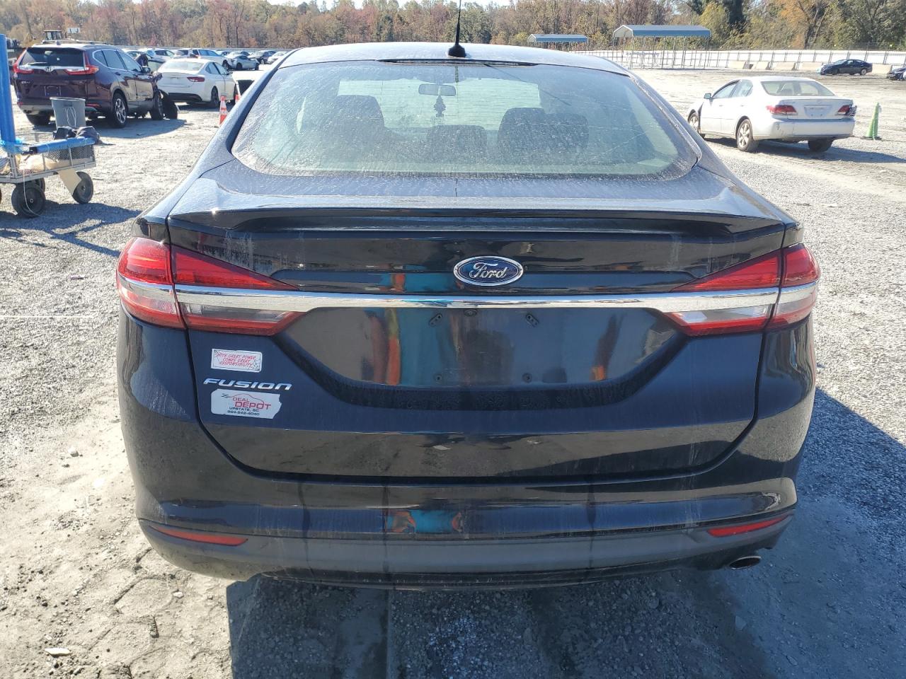 2017 Ford Fusion S VIN: 3FA6P0G79HR107204 Lot: 90817755