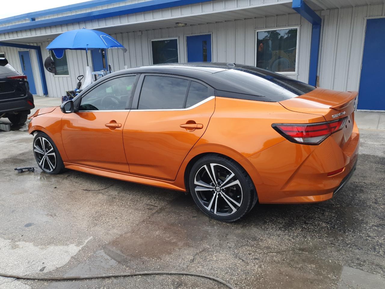 2020 Nissan Sentra Sr orange null gas 3N1AB8DV4LY221830 photo #3