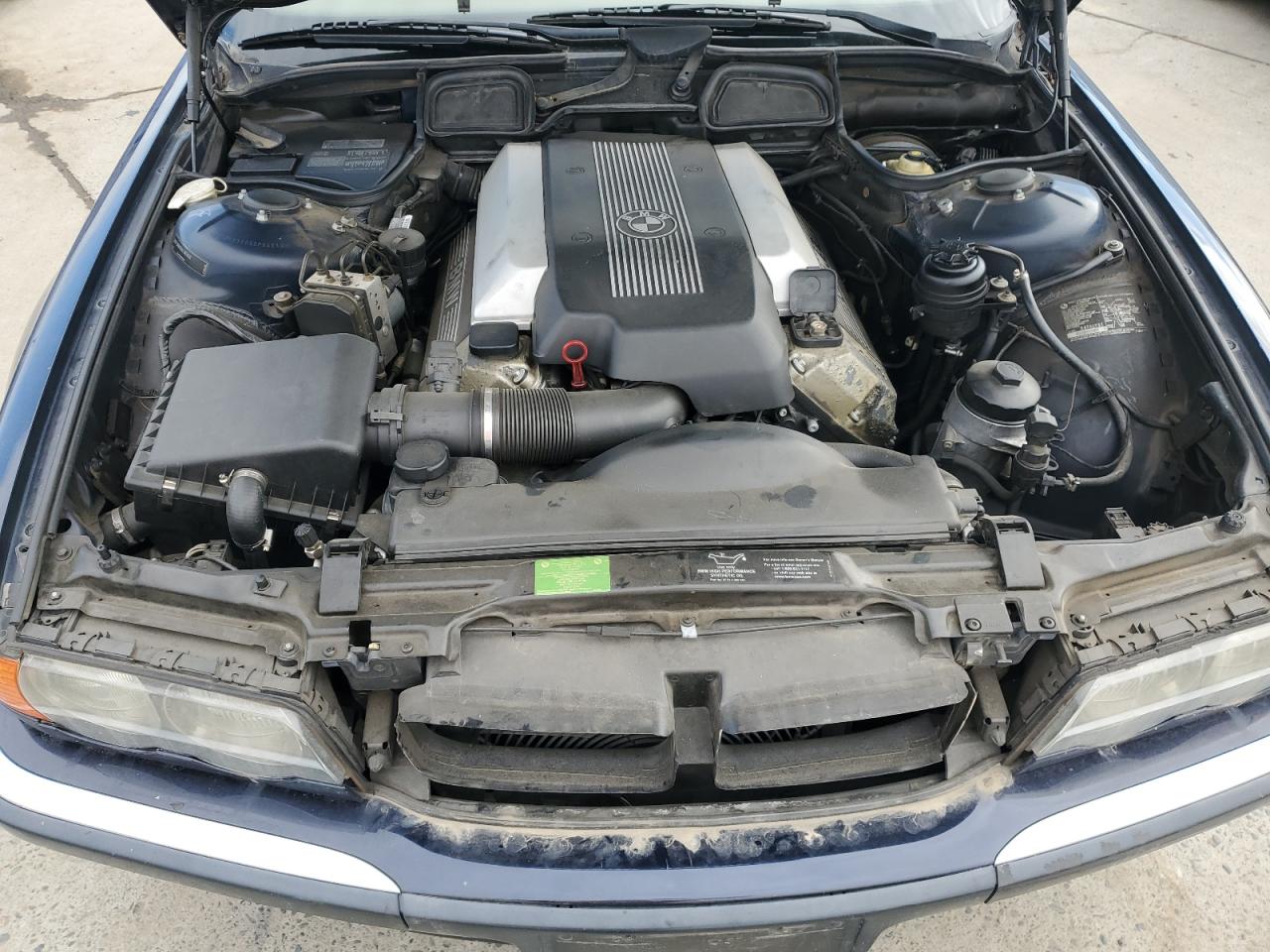 1999 BMW 740 Il VIN: WBAGH8330XDP04310 Lot: 93723245