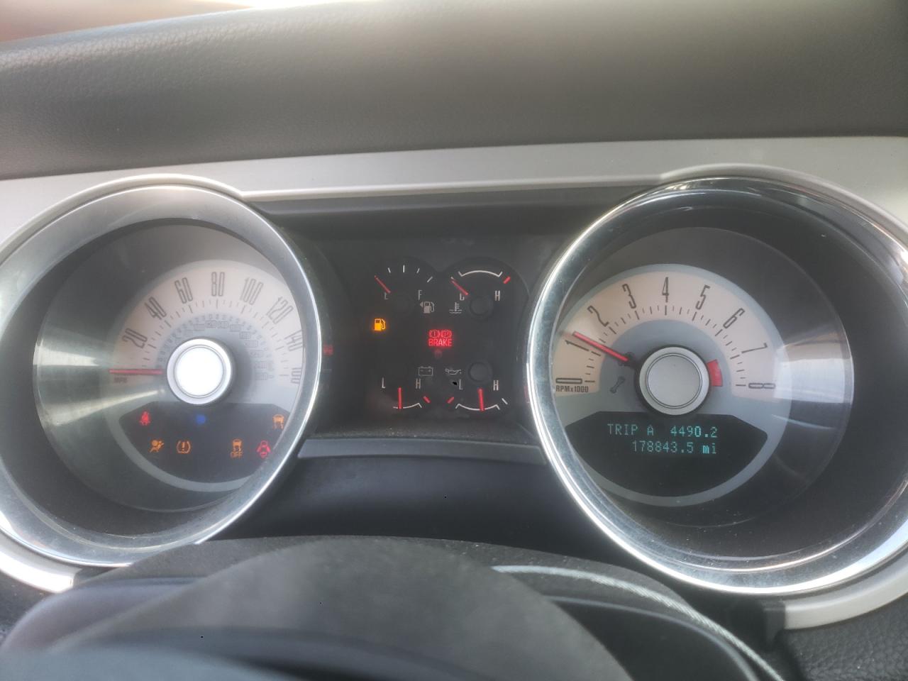 2012 Ford Mustang VIN: 1ZVBP8EM3C5222244 Lot: 81473895