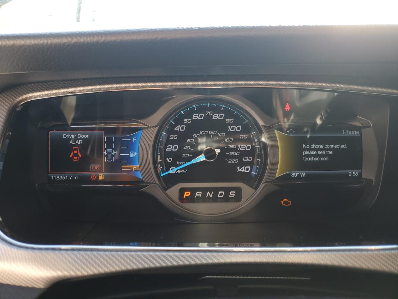 2015 Ford Taurus Sho VIN: 1FAHP2KT7FG123849 Lot: 91272085