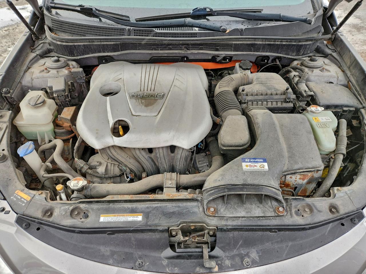 2013 Hyundai Sonata Hybrid VIN: KMHEC4A41DA064498 Lot: 93662865