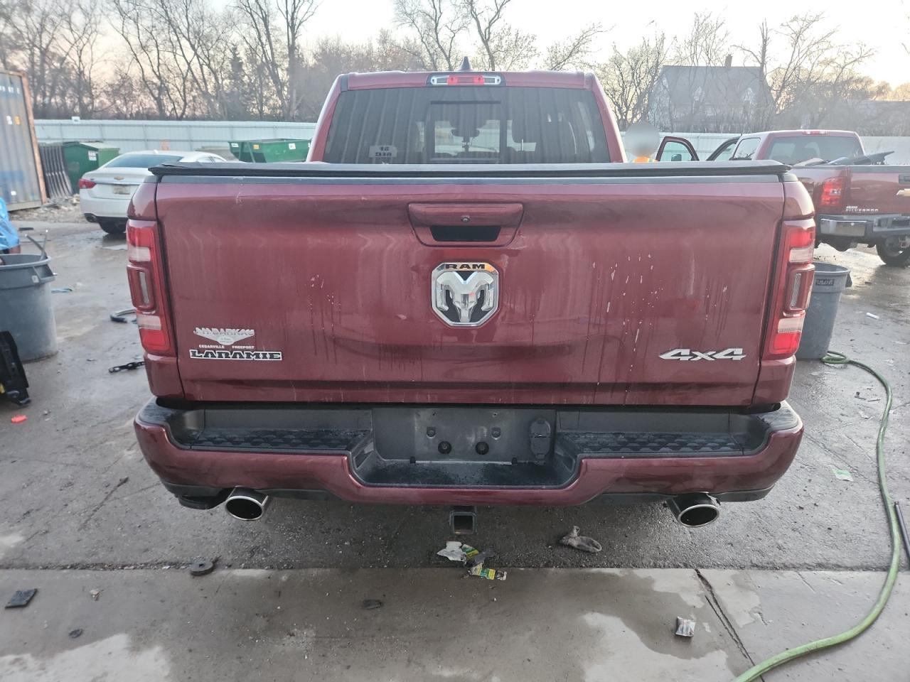 2021 Ram 1500 Laramie VIN: 1C6SRFJTXMN528557 Lot: 92493745