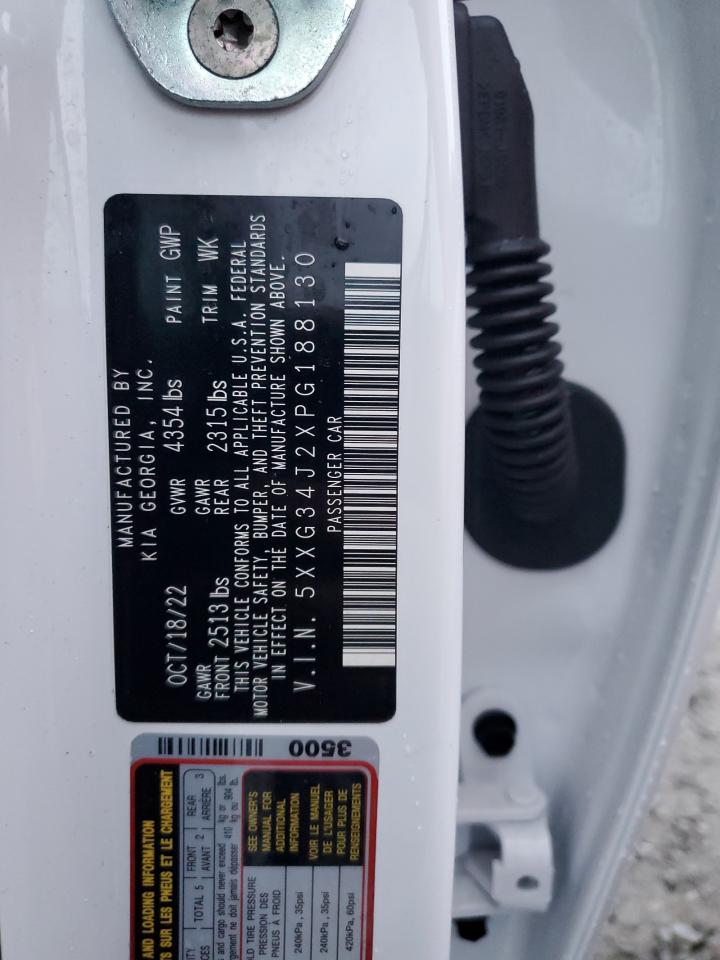 2023 Kia K5 Ex VIN: 5XXG34J2XPG188130 Lot: 93702045