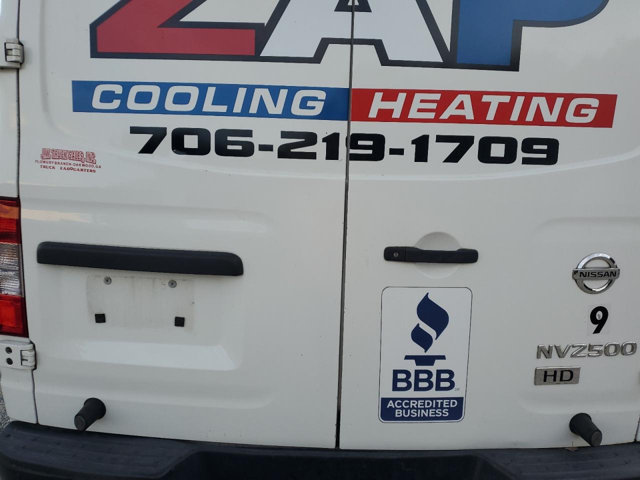 2015 Nissan Nv 1500 Delivery Van VIN: 1N6BF0KX6FN804555 Lot: 92788415