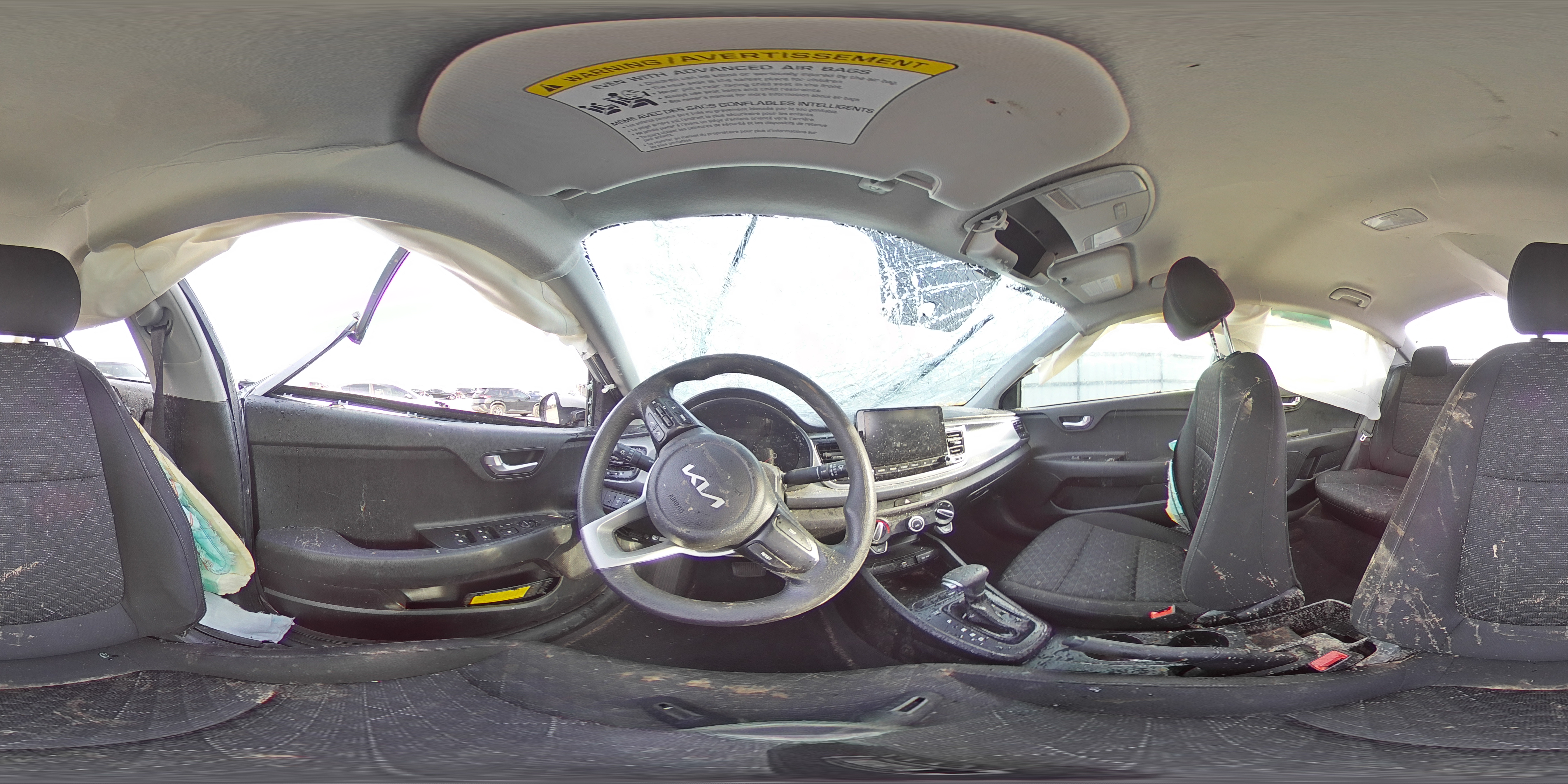 2023 Kia Rio Lx VIN: 3KPA24AD2PE575452 Lot: 91019685