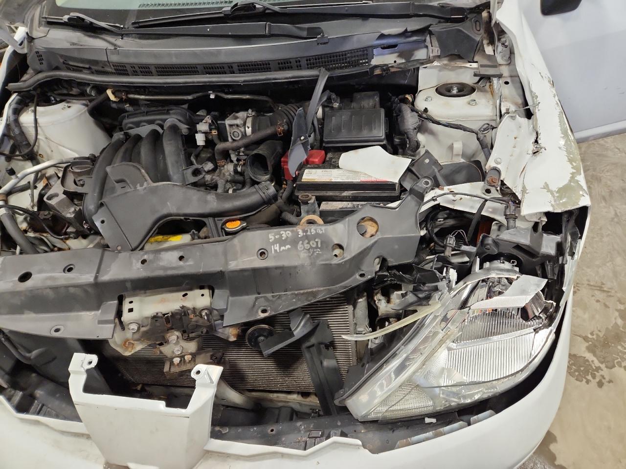 2010 Nissan Versa S VIN: 3N1CC1AP0AL378137 Lot: 93619155