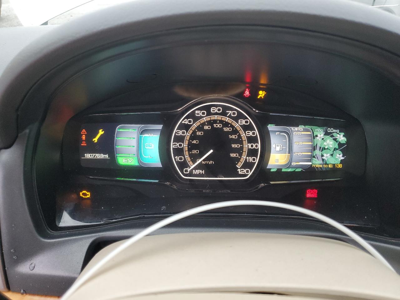 2012 Lincoln Mkz Hybrid VIN: 3LNDL2L39CR800676 Lot: 94072895