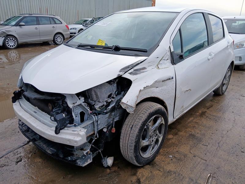 2017 TOYOTA YARIS 1.5 HYBRID ICON 5DR CVT for sale at Copart PETERLEE