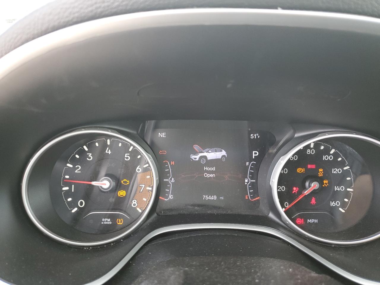 2020 Jeep Compass Limited VIN: 3C4NJDCB9LT153605 Lot: 93790095