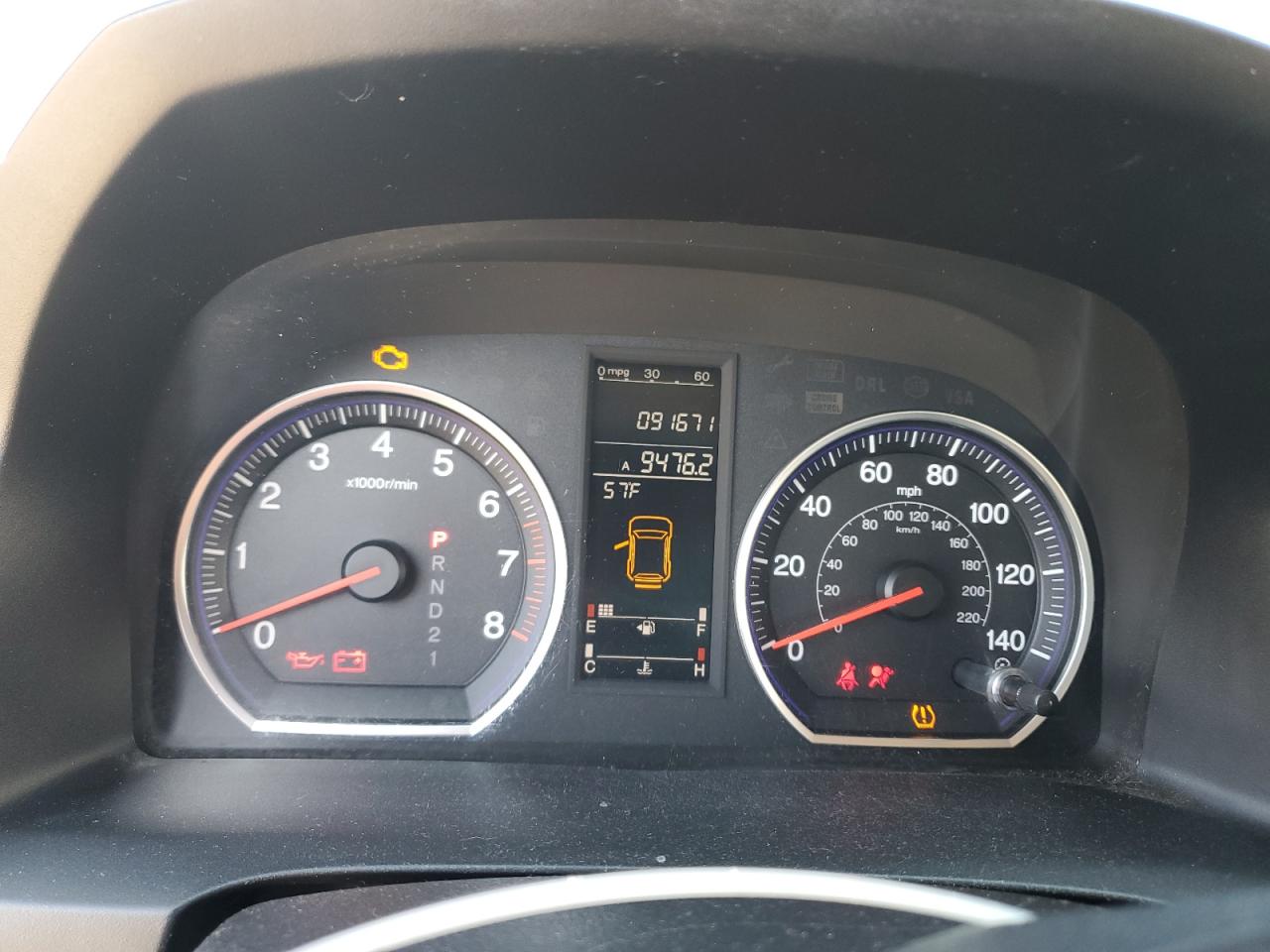 2009 Hond Crv VIN: JHLRE48769C019541 Lot: 92050245