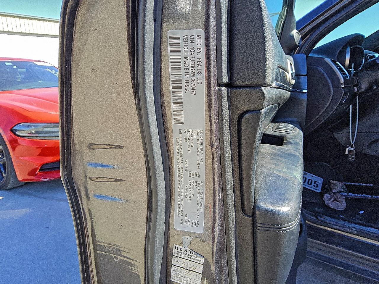 2021 Jeep Grand Cherokee Limited VIN: 1C4RJEBG2MC679477 Lot: 94840165