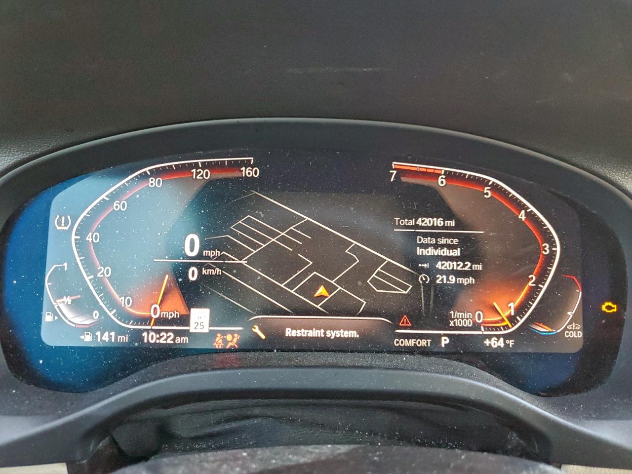 2021 BMW X3 Sdrive30I VIN: 5UXTY3C05M9G20400 Lot: 92704865