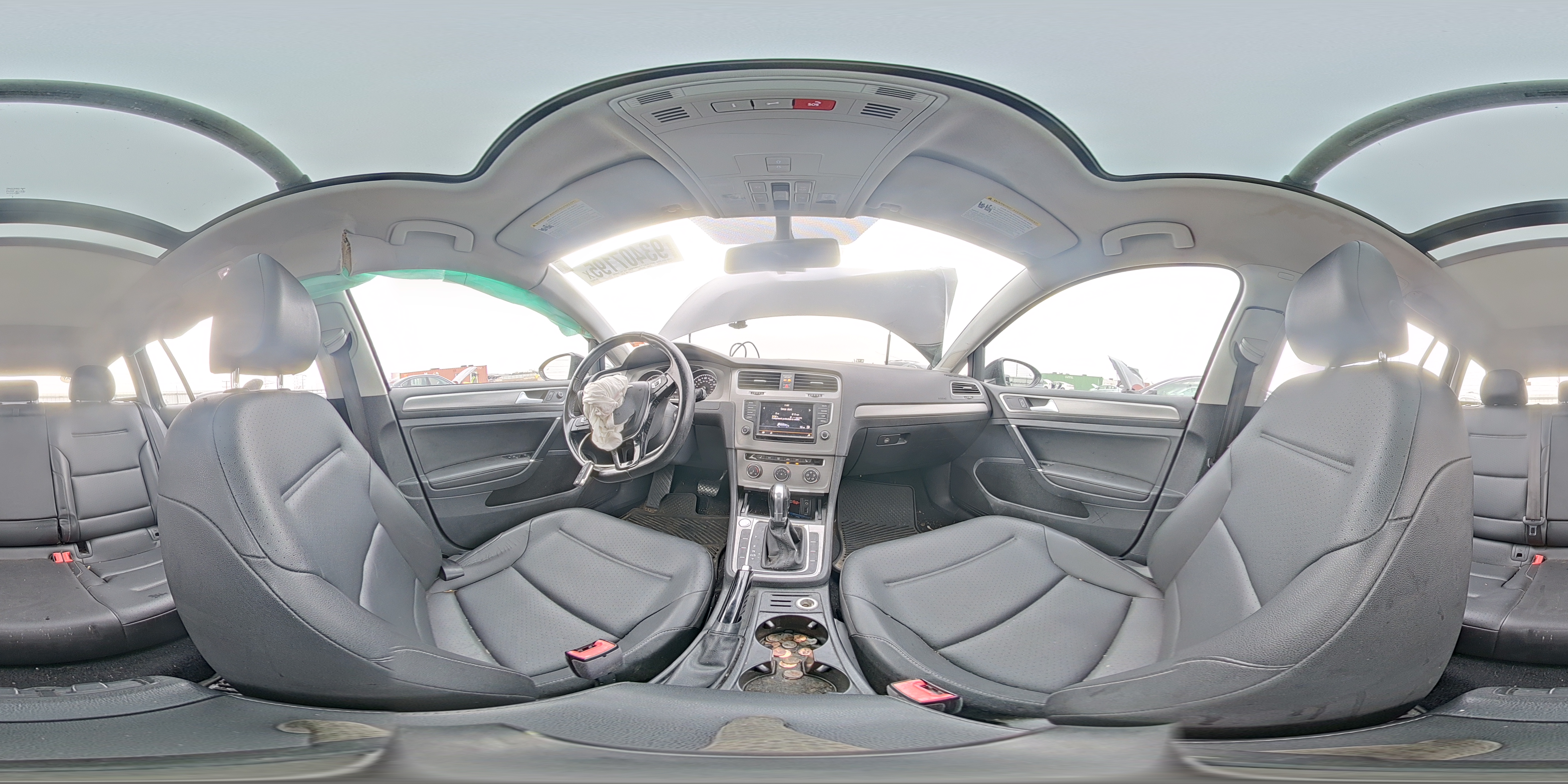 2016 Volkswagen Golf Sportwagen S VIN: 3VWC17AU4GM522140 Lot: 93407195