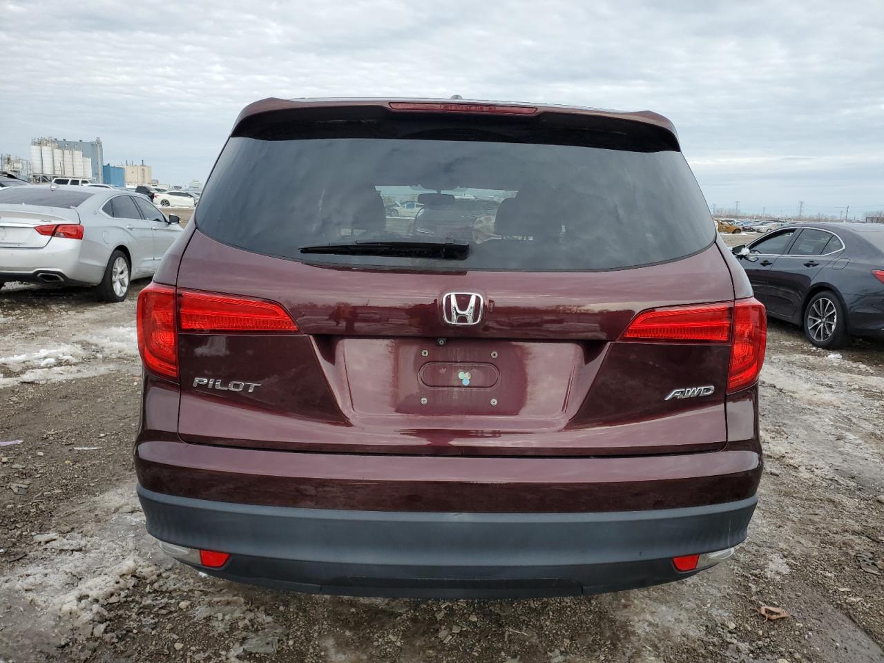 2016 Honda Pilot Exl VIN: 5FNYF6H86GB123103 Lot: 91727575