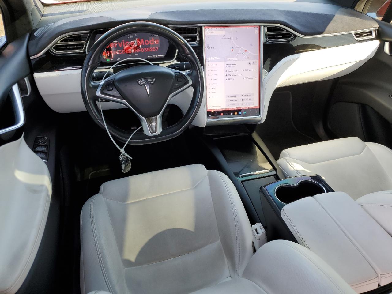 2017 Tesla Model X VIN: 5YJXCDE24HF039257 Lot: 91447325