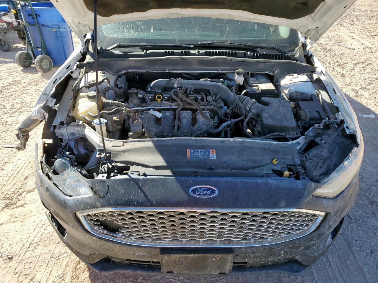 2020 Ford Fusion Se VIN: 3FA6P0T94LR173370 Lot: 92247085