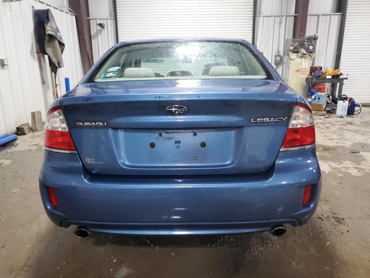 2008 Subaru Legacy 2.5I VIN: 4S3BL616686215610 Lot: 92284155