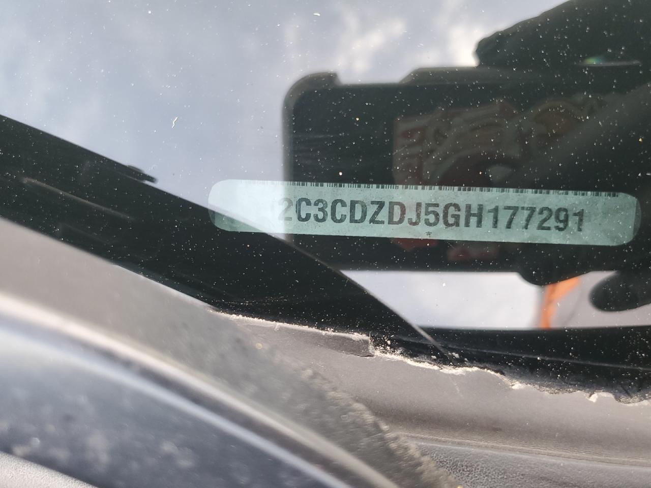 2016 Dodge Challenger Srt 392 VIN: 2C3CDZDJ5GH177291 Lot: 86650875