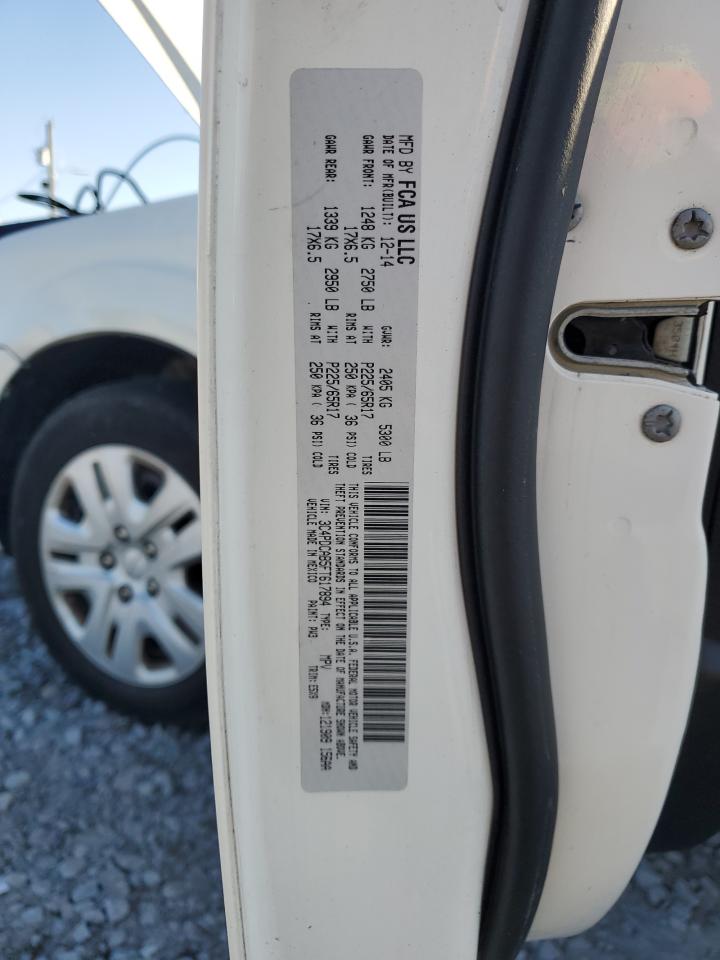 2015 Dodge Journey Se VIN: 3C4PDCAB5FT617894 Lot: 92726635