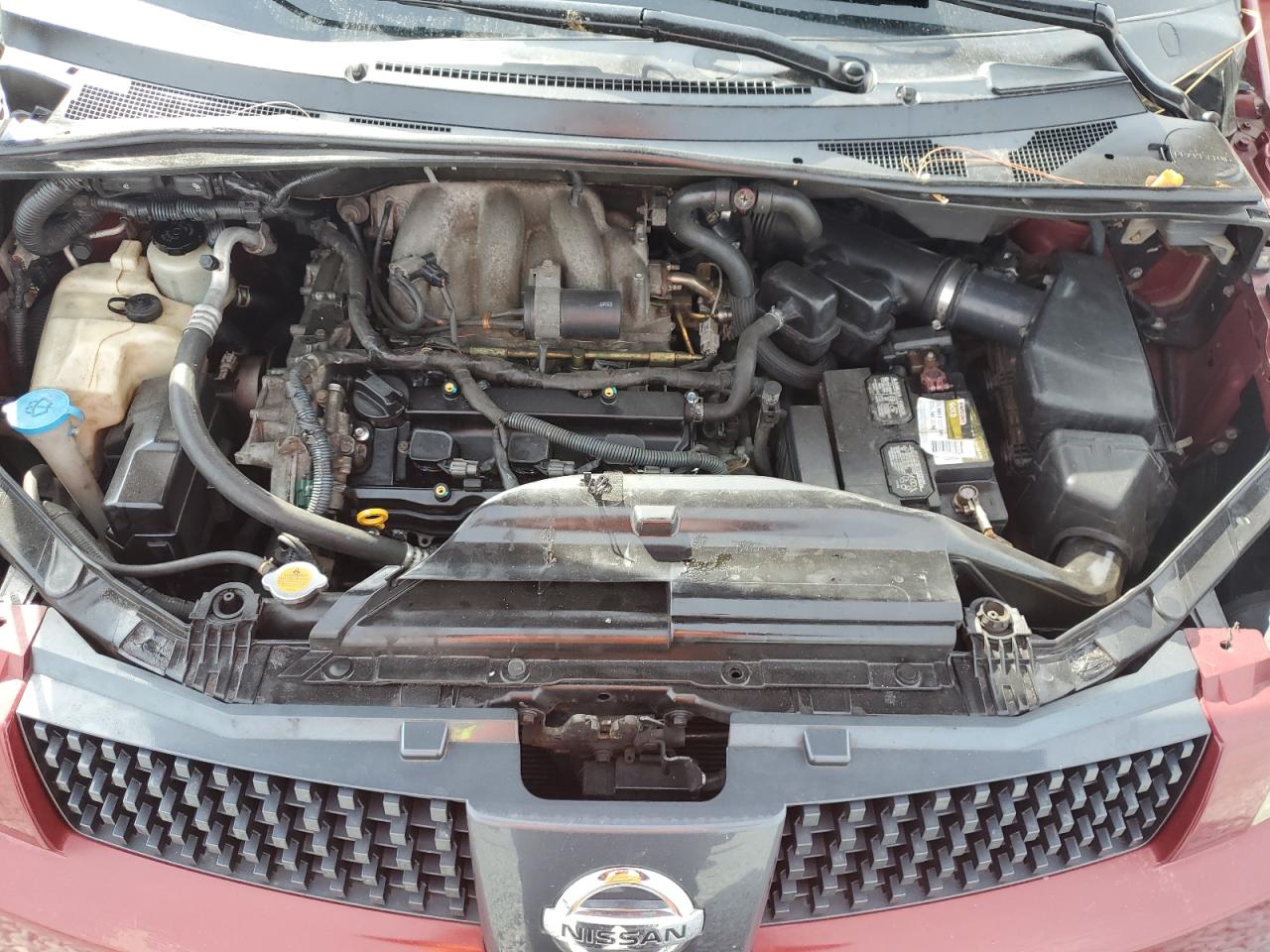 2005 Nissan Quest S VIN: 5N1BV28U35N134696 Lot: 92066465