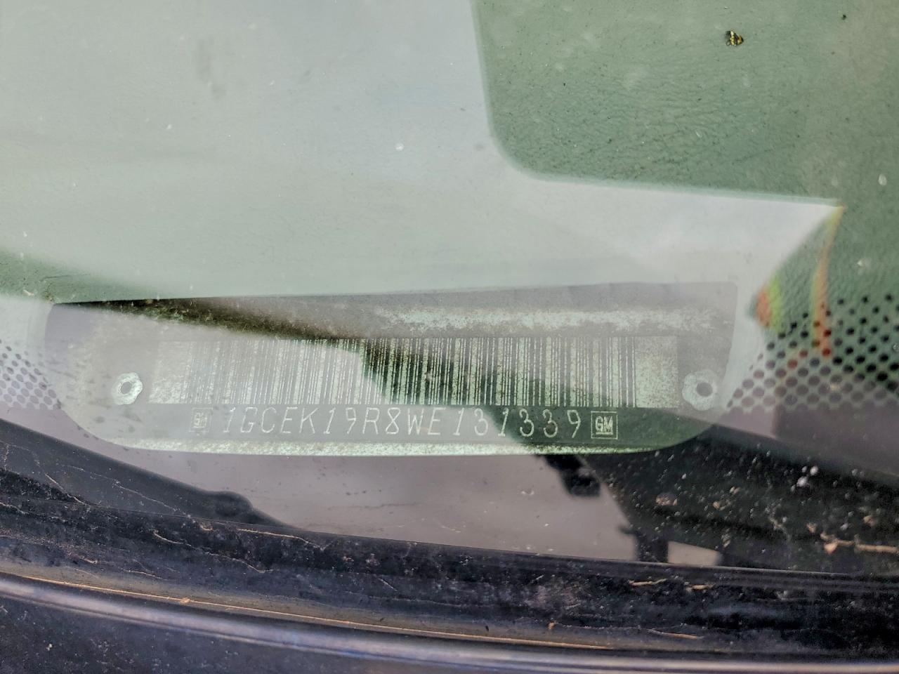 1998 Chevrolet Gmt-400 K1500 VIN: 1GCEK19R8WE131339 Lot: 93958265