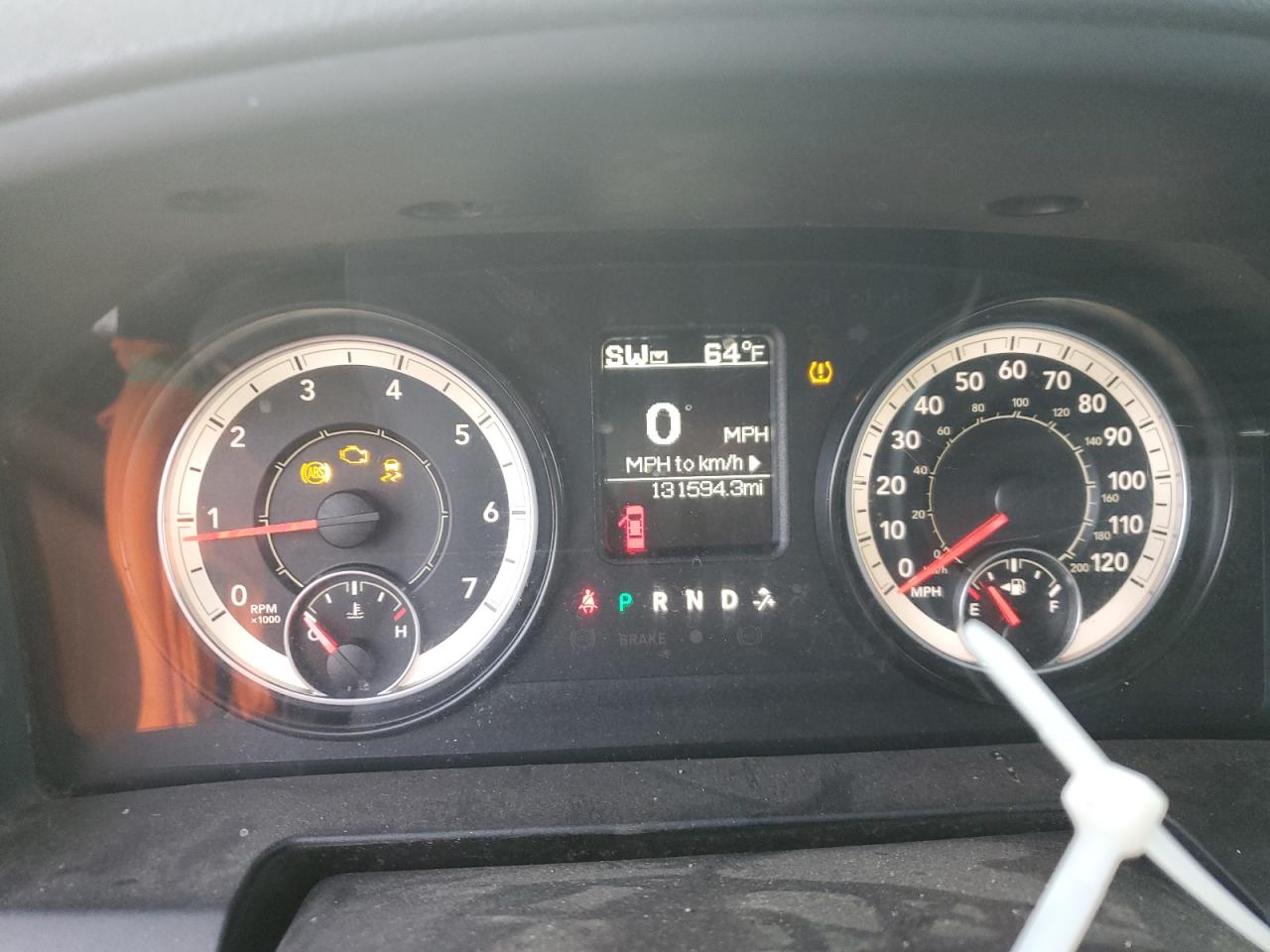 2016 Ram 1500 Slt VIN: 1C6RR7GG8GS165857 Lot: 91009165