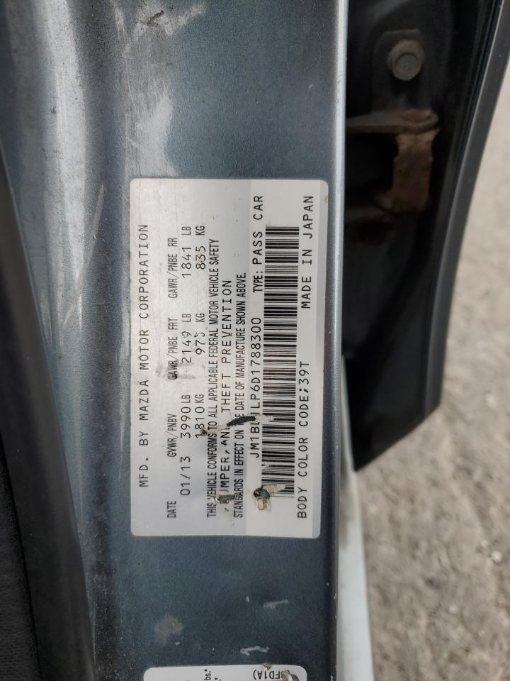 2013 Mazda 3 I VIN: JM1BL1LP6D1788300 Lot: 92958825