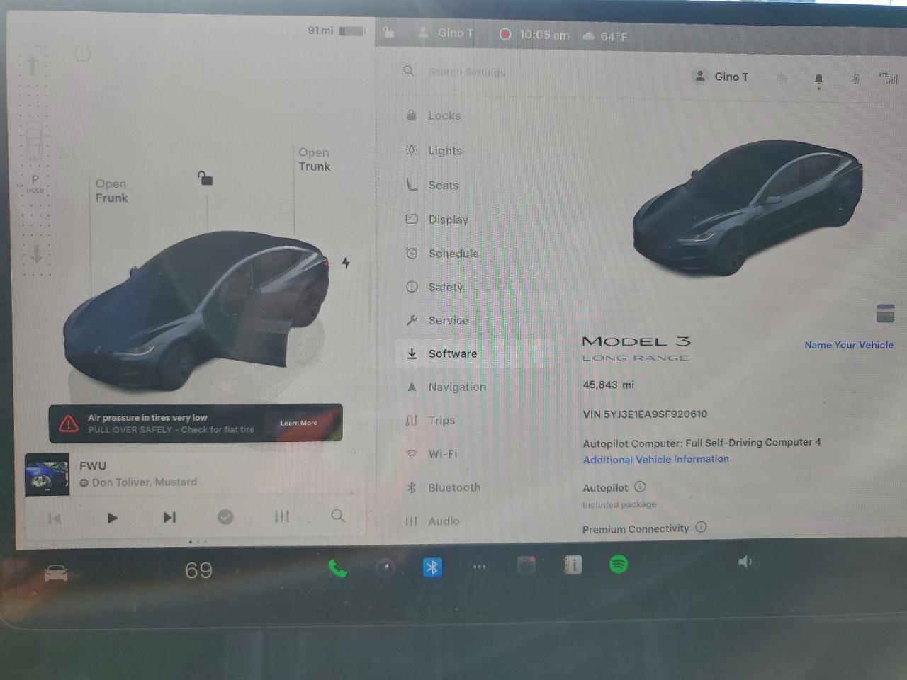 2025 Tesla Model 3 VIN: 920610 Lot: 94592635