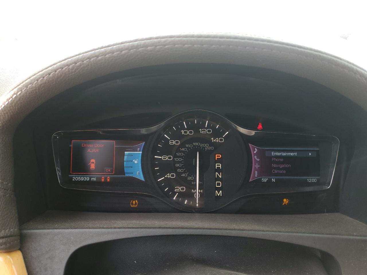 2012 Lincoln Mkx VIN: 2LMDJ6JK7CBL15527 Lot: 91556555