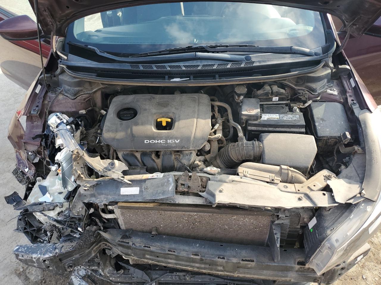 2017 Kia Forte Lx VIN: 3KPFL4A76HE126158 Lot: 92390945