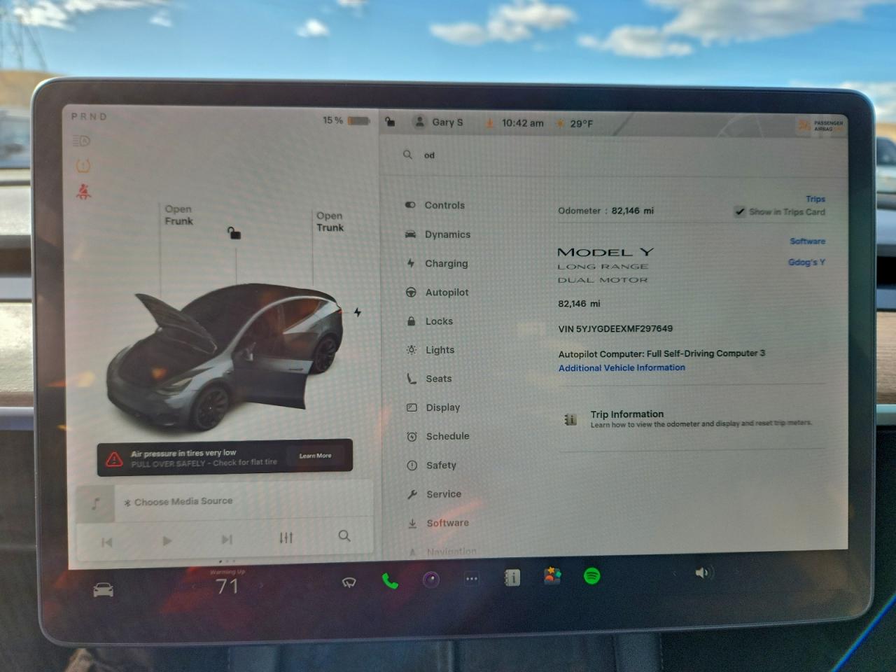 2021 Tesla Model Y VIN: 5YJYGDEEXMF297649 Lot: 94129155