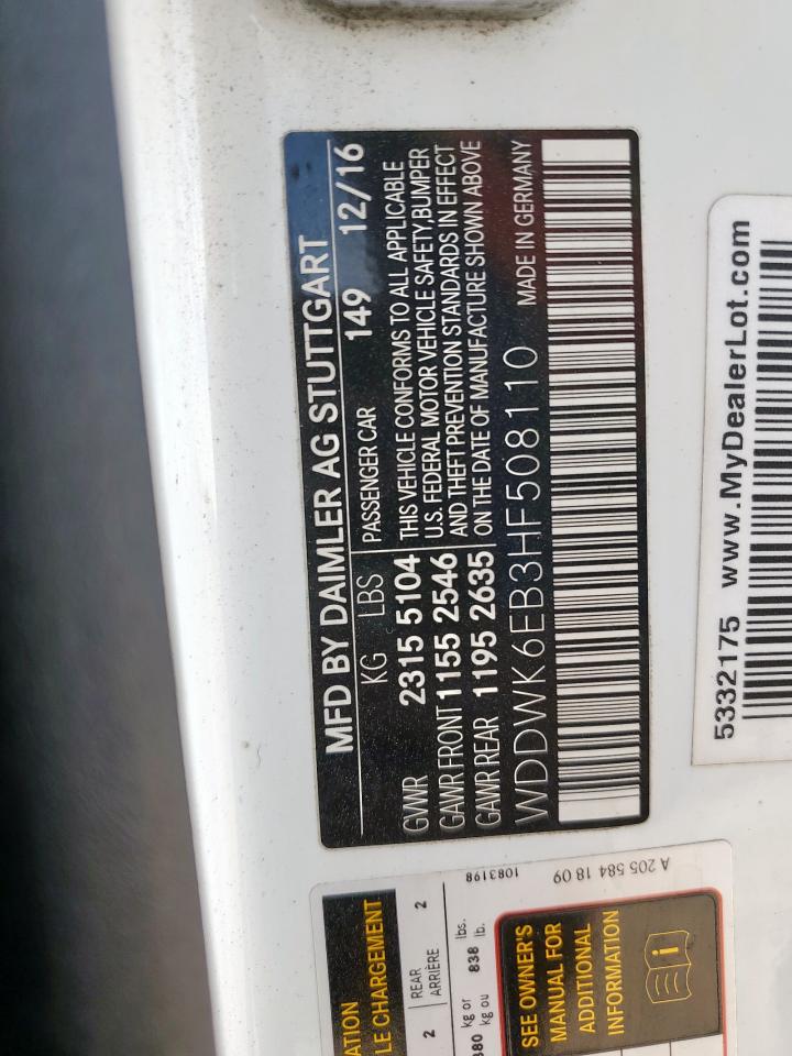 Фото: WDDWK6EB3HF508110