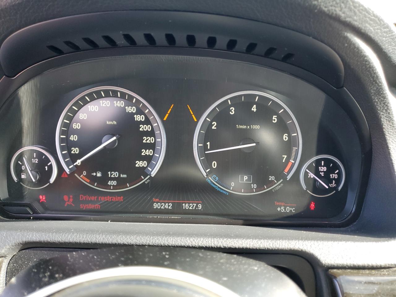 2015 BMW 535 Xigt VIN: WBA5M4C56FD184268 Lot: 91819825