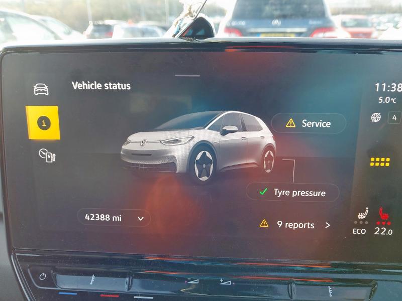 2021 VOLKSWAGEN ID.3 150KW LIFE PRO PERFORMANCE 58KWH 5DR AUTO
