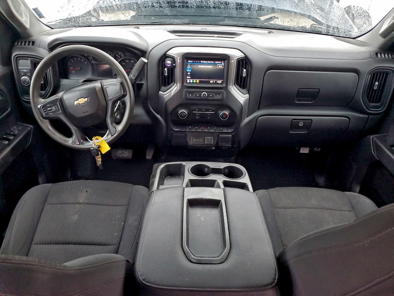 2021 Chevrolet Silverado C1500 Custom VIN: 3GCPWBEK4MG343639 Lot: 93815025