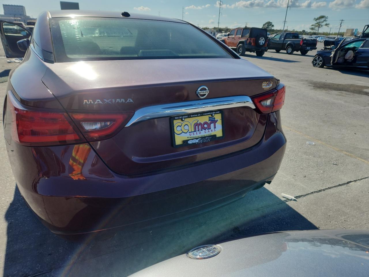 2016 Nissan Maxima 3.5S VIN: 1N4AA6AP0GC387440 Lot: 93282015