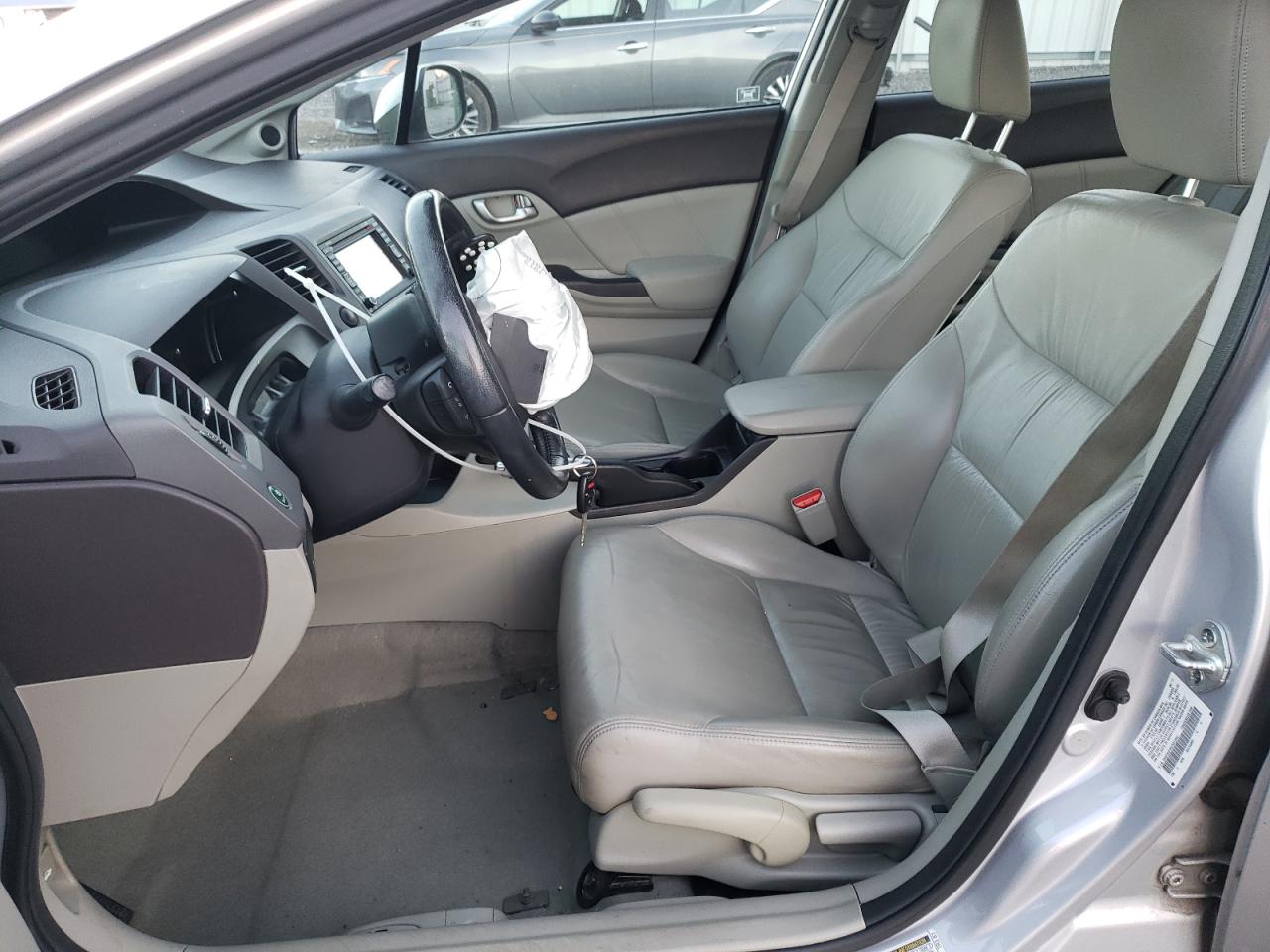 2012 Honda Civic Exl VIN: 2HGFB2F95CH512991 Lot: 92621605