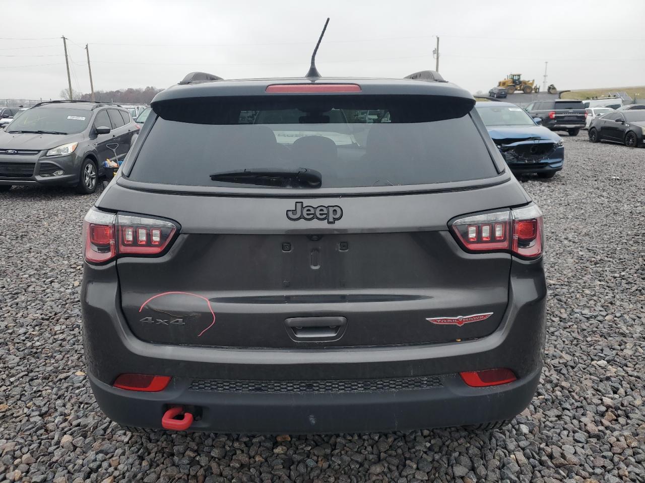 2019 Jeep Compass Trailhawk VIN: 3C4NJDDB9KT654216 Lot: 93402815