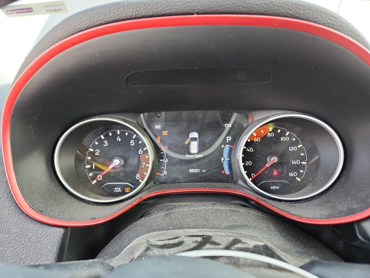 2018 Jeep Compass Trailhawk VIN: 3C4NJDDB1JT234688 Lot: 91617385