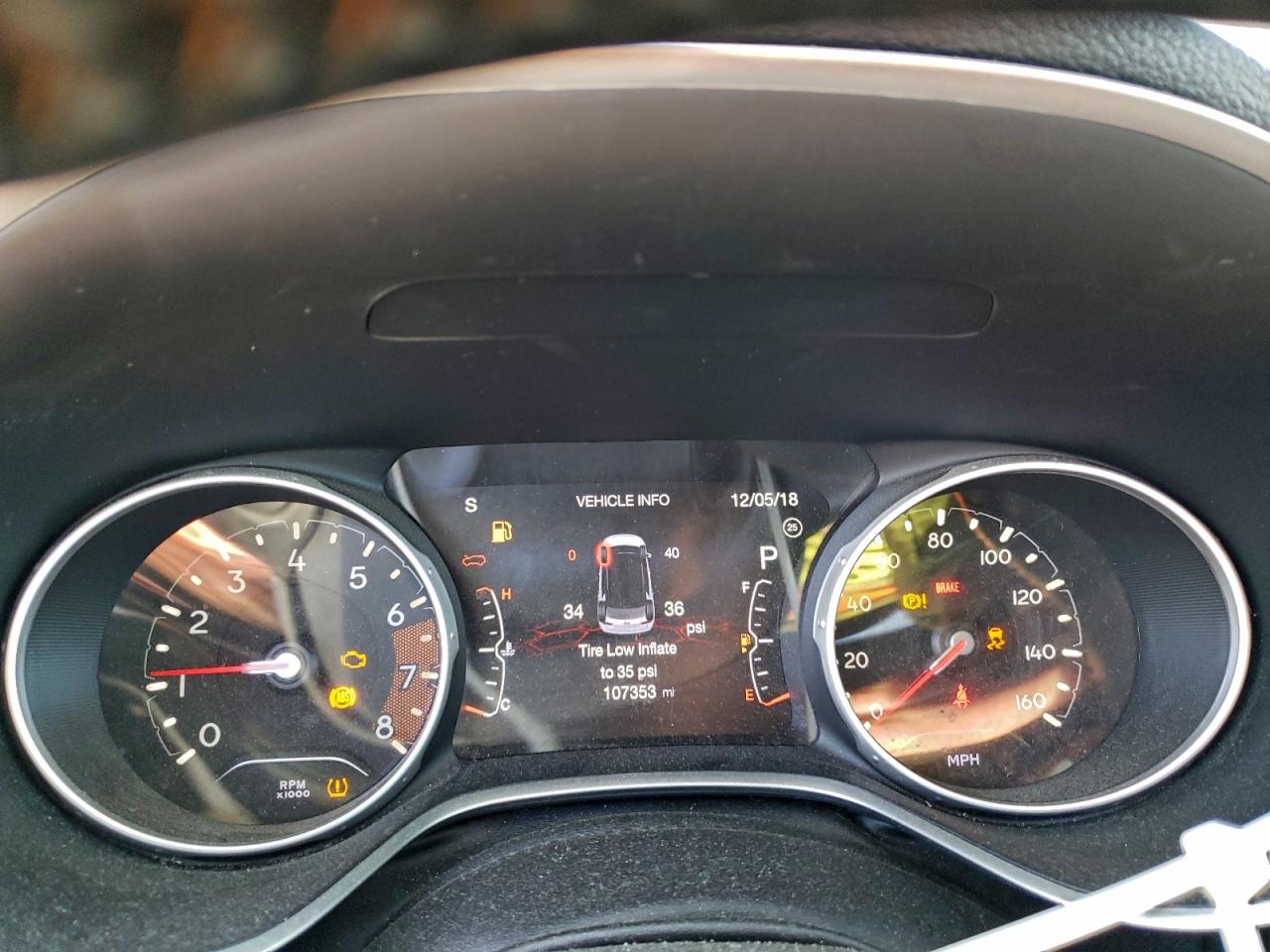 2018 Jeep Compass Latitude VIN: 3C4NJDBB6JT457067 Lot: 93941785