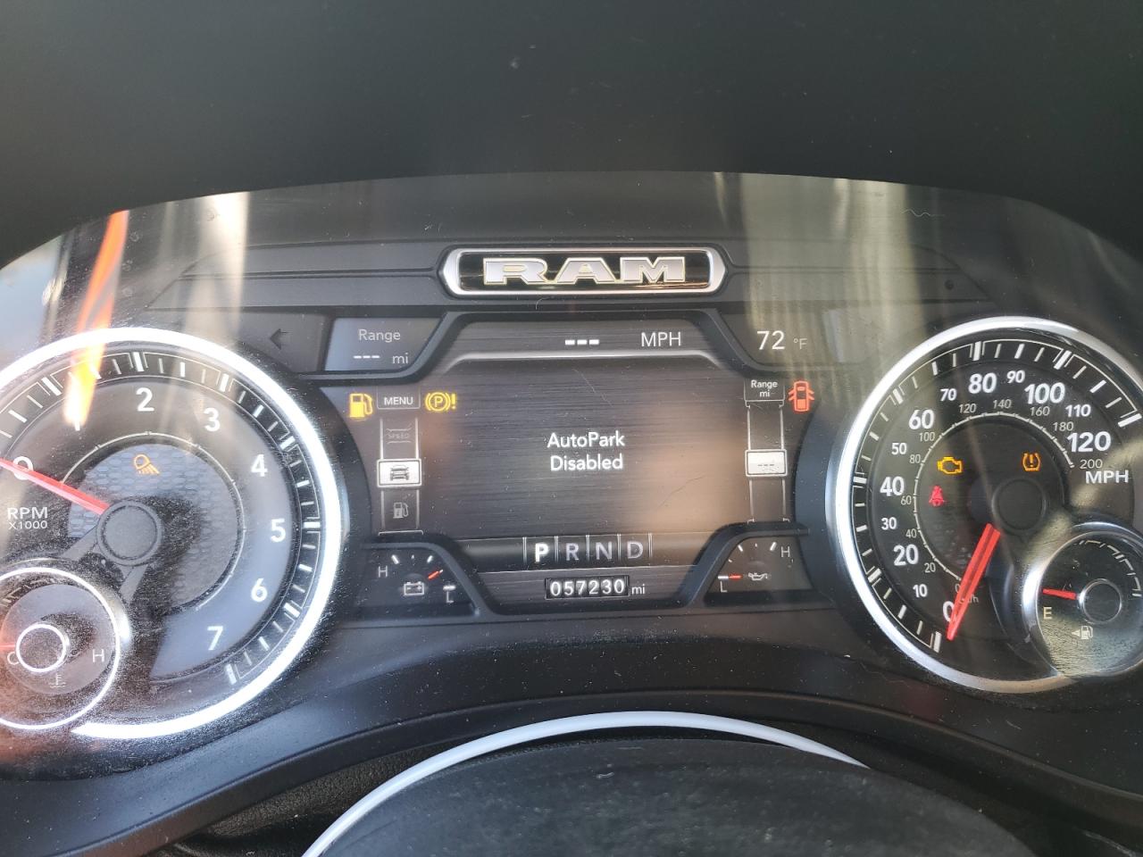 2019 Ram 1500 Laramie VIN: 1C6SRFJT6KN647722 Lot: 91457275