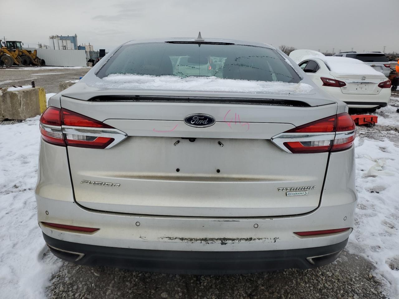 2019 Ford Fusion Titanium VIN: 3FA6P0K90KR182230 Lot: 91980265