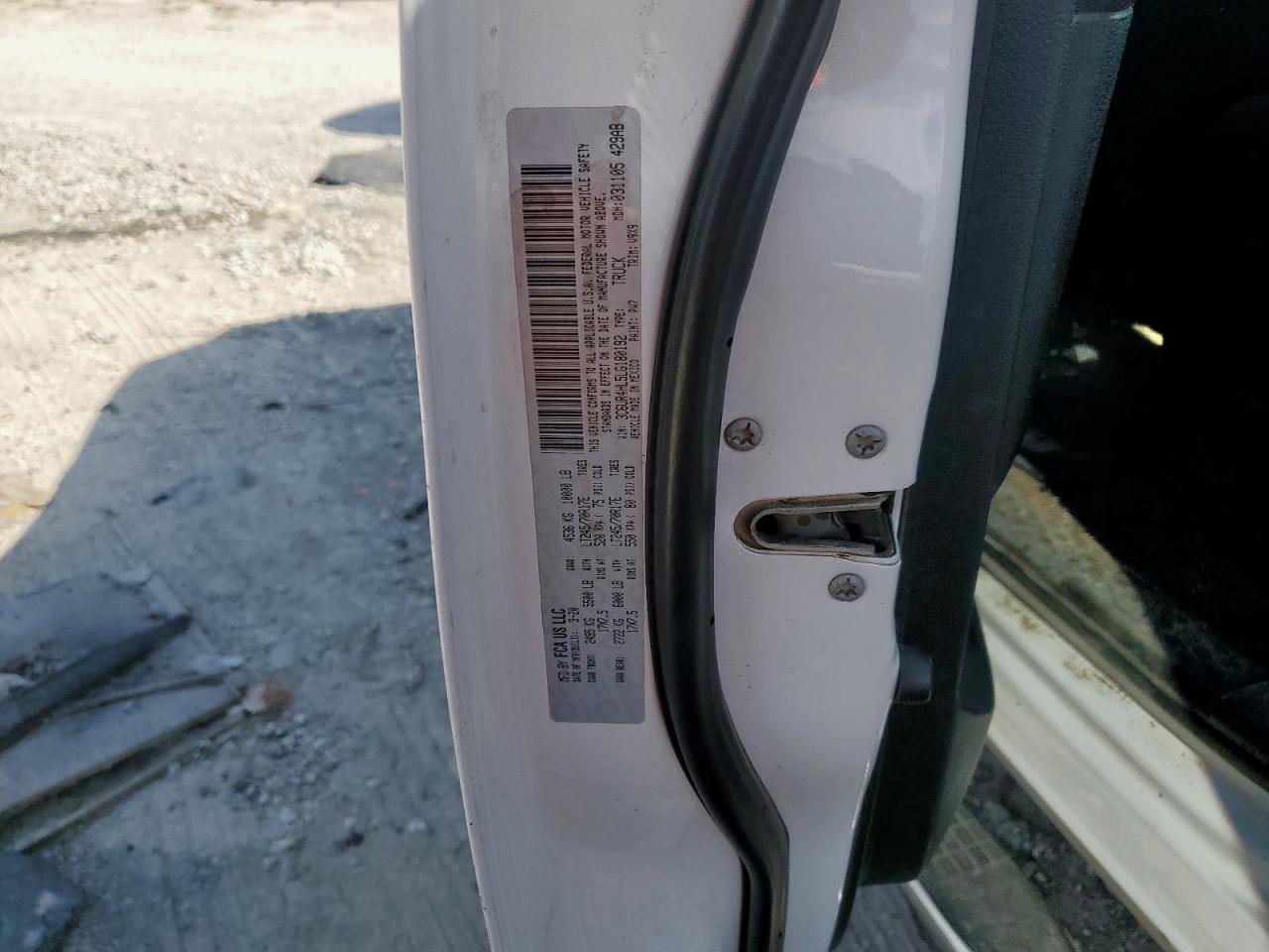 2020 Ram 2500 Trade VIN: 3C6UR4HL5LG180192 Lot: 91565155