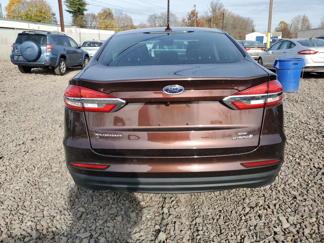 2019 Ford Fusion Se VIN: 3FA6P0LU3KR192642 Lot: 91432845