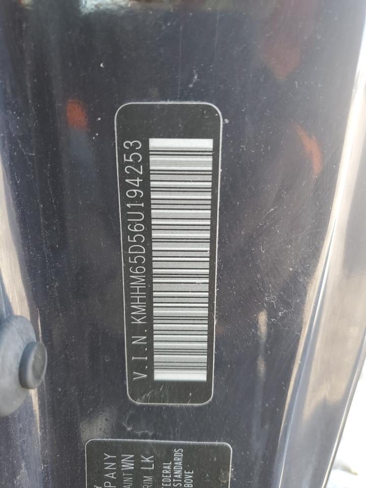 2006 Hyundai Tiburon Gs VIN: KMHHM65D56U194253 Lot: 91360665