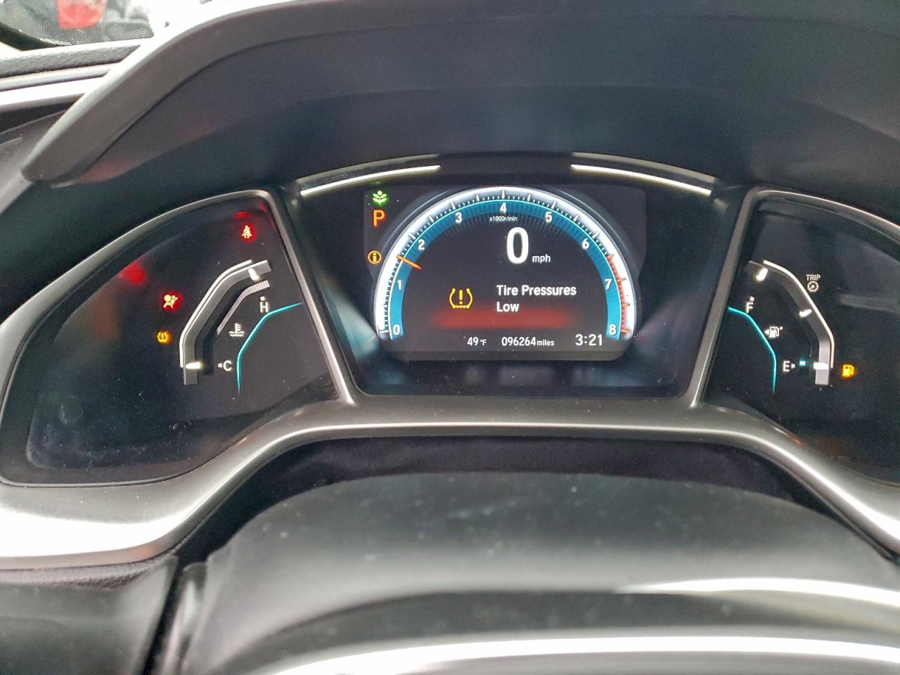 2020 Honda Civic Ex VIN: 19XFC1F30LE221537 Lot: 93735475