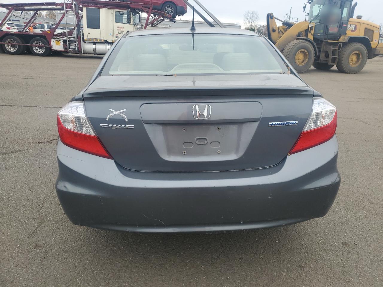 2012 Honda Civic Hybrid L VIN: JHMFB4F3XCS007428 Lot: 91733525