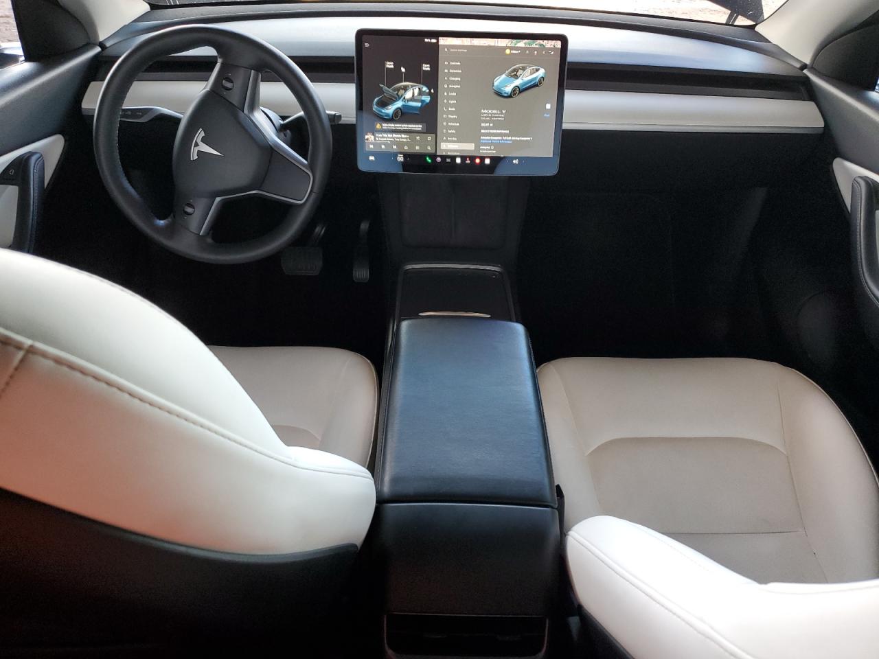 2021 Tesla Model Y VIN: 5YJYGDEE3MF158463 Lot: 92849575