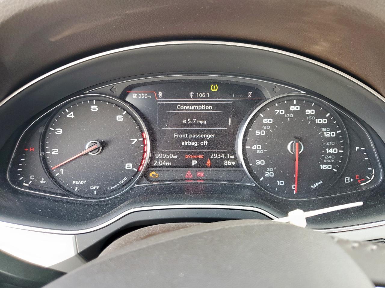 2018 Audi Q7 Premium VIN: WA1AHAF70JD013536 Lot: 92662895